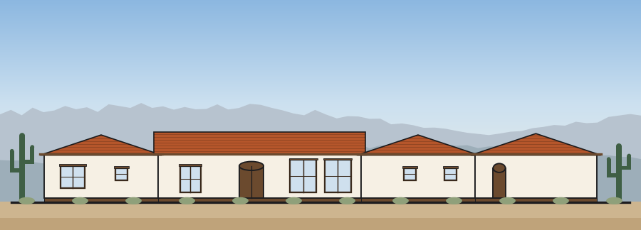 Spanish Colonial home