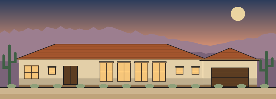 Tuscan home